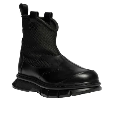 Dr. Martens Qubist Rigger Boots In Blue