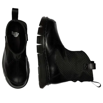 Dr. Martens Qubist Rigger Boots In Blue