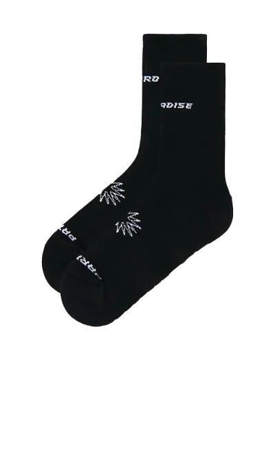 Paradise Zero Sock In Black
