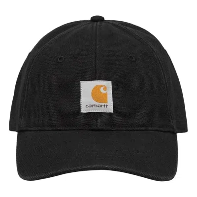 Carhartt Work In Progress Icon Adjustable Baseball Cap In Black