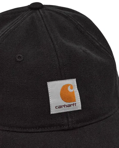 Carhartt Work In Progress Icon Adjustable Baseball Cap In Black