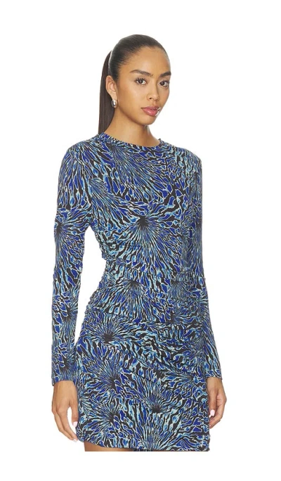 Ulla Johnson Nova Ruched Jersey Top In Multi
