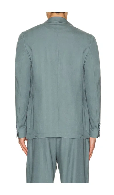 Percival Lyocell Regular Blazer In Blue