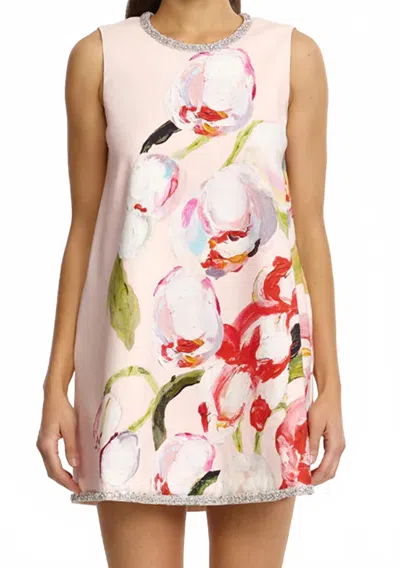 Acler Anglesey Mini Dress In Cherry Medley In Neutral