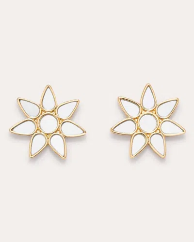 Ramy Brook Star Mirrored Studs In Gold