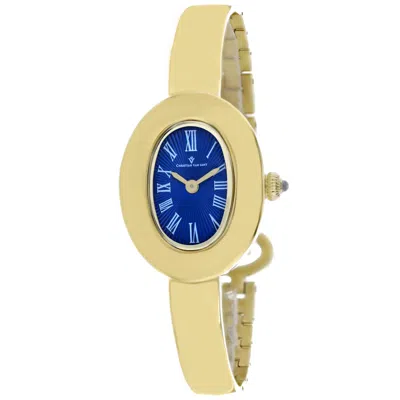 Christian Van Sant Anora Oval 26mm Watch In Gold