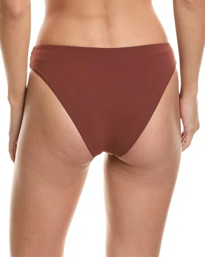 Anemos The Midi High-cut Bikini Bottom In Sienna