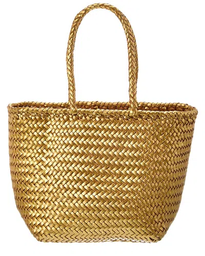 Dragon Diffusion Grace Small Leather Shoulder Bag In Gold