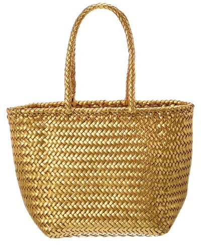 Dragon Diffusion Grace Small Leather Shoulder Bag In Gold