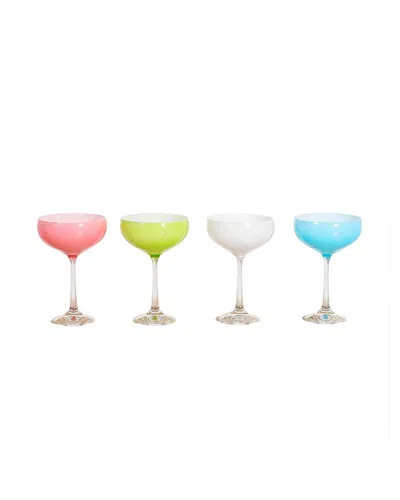 Table 12 4pc Mini Coupe Cocktail Set