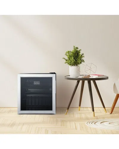 Black+decker Beverage Cooler With Touch Control In Black