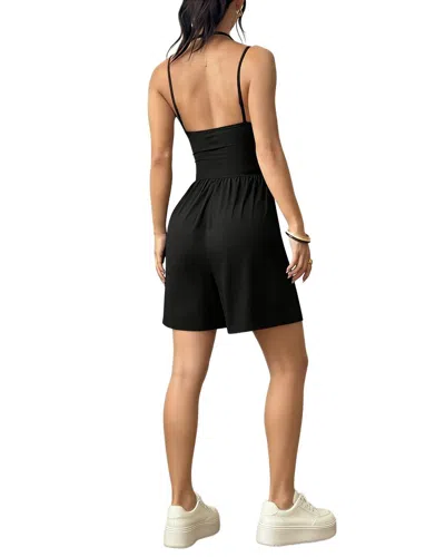 Emma Way Romper In Black