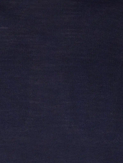 Kiton Long-sleeved Pullover In Blue