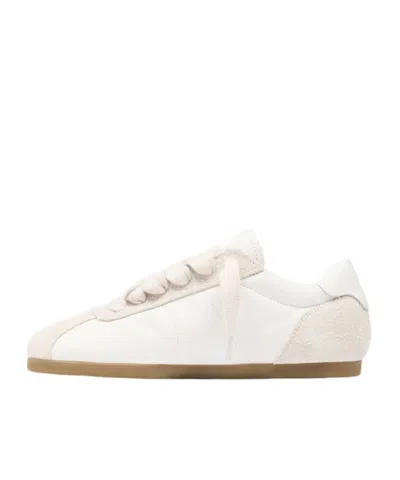 Represent Low-pro Leather Suede In White