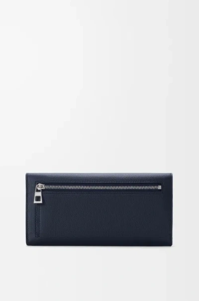 Loewe Long Wallet In Blue