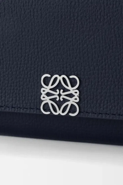 Loewe Long Wallet In Blue
