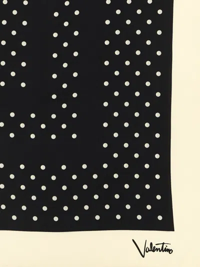 Valentino Pattern Scarf In Multi