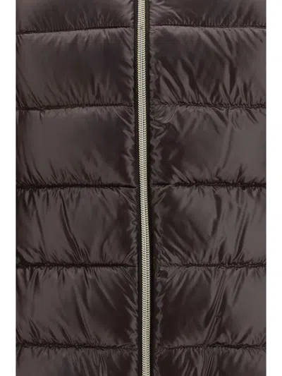 Herno Long-sleeve Jacket In Brown