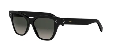 Celine Full Frame Sunglasses In Black