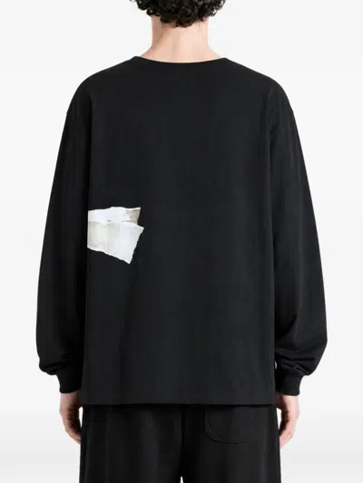 Givenchy Graphic Printed Long-sleeved T-shirt In Blue