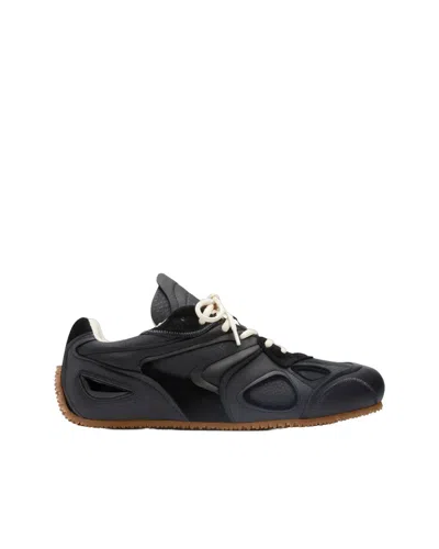 Axel Arigato Black Calf Leather Bos Taurus Low Top Sneakers