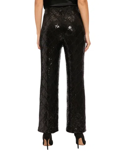 Muse Women's High-rise Pull-on Pants In Black