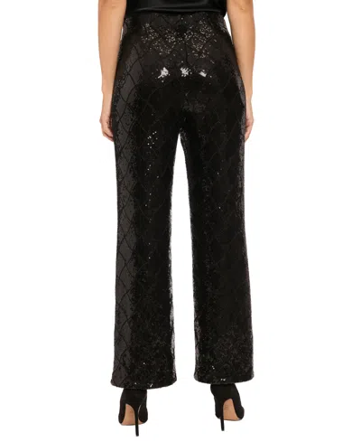 Muse Women's High-rise Pull-on Pants In Black