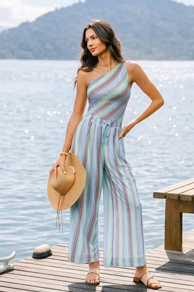 Cupshe Manifested It Striped Pants In Multi
