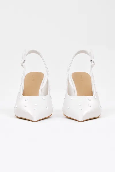 Acler Judley Heel In White