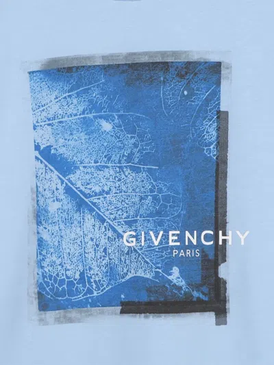 Givenchy Graphic-print T-shirt In Blue