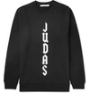 GIVENCHY Cuban-Fit Appliquéd Fleece-Back Cotton-Jersey Sweatshirt