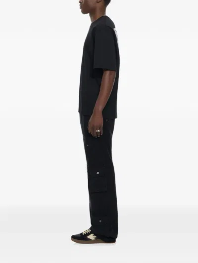 Off-white Multi-pocket Cargo Pants In Black