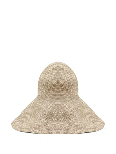 Flapper Logo Plaque Hat In Neutral