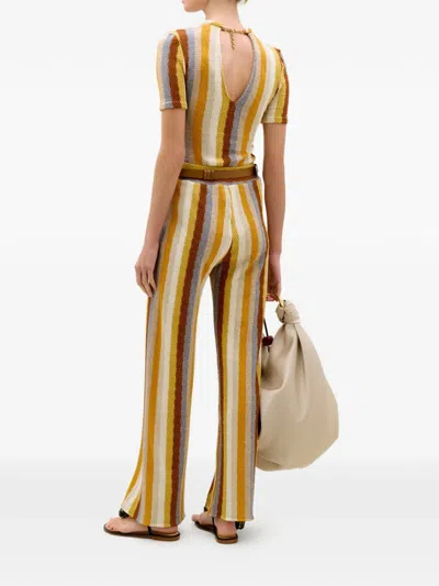 Silvia Tcherassi Varinia Stripe-pattern Jumper In Multi