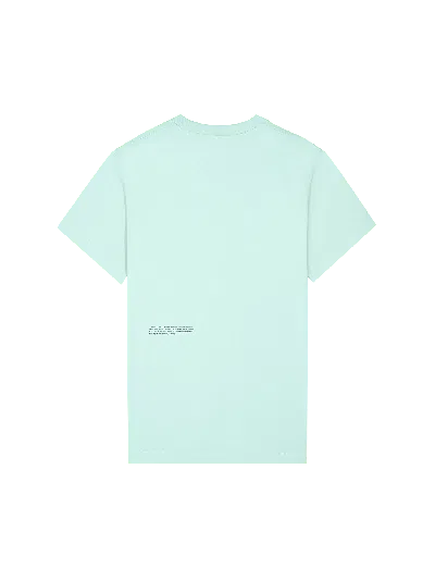 Pangaia Mens White Rhino Hope T-shirt—reflect Blue