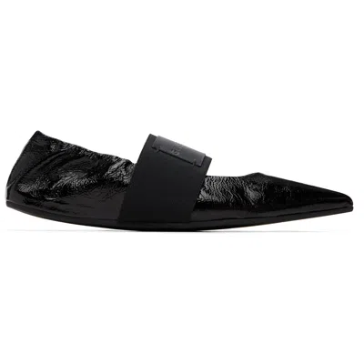 Givenchy Sophisticated Flat Shoes With Pointed Toe Design In Black