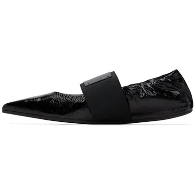 Givenchy Sophisticated Flat Shoes With Pointed Toe Design In Black