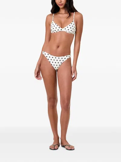 Nicholas Deniz Underwire Bikini Top In White