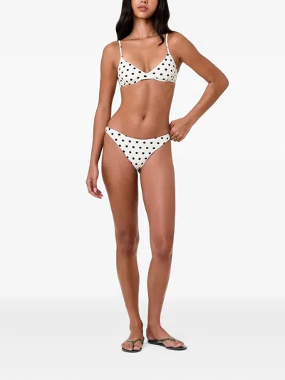 Nicholas Deniz Underwire Bikini Top In White