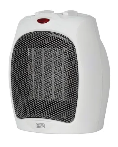 Black+decker Ceramic Heater In White
