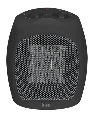 Black+decker Ceramic Heater In Black