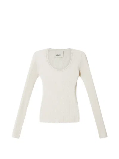 Isabel Marant Selenie Pullover In White