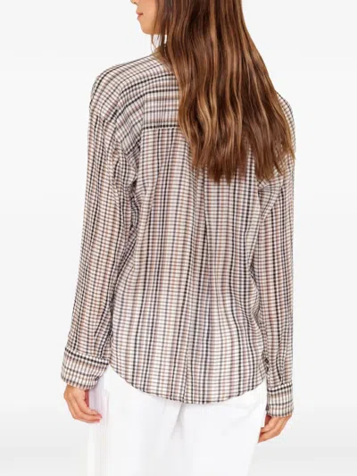 Xirena Jace Shirt In Coco Shell In Multi