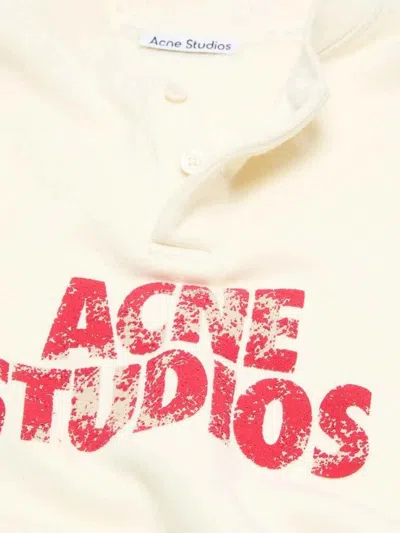 Acne Studios Sweatshirts In White