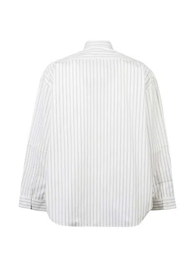 Acne Studios Button-up Shirt In Gray