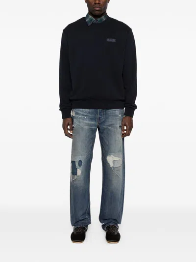 Givenchy Sweatshirt In Blue