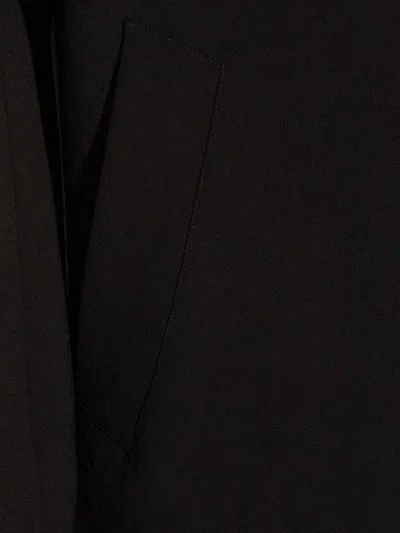 Montecore Collared Coat In Black