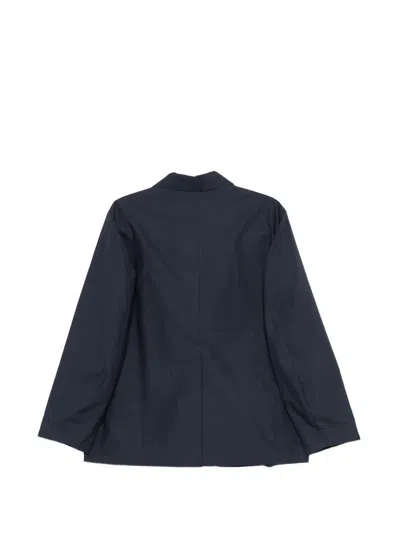 Sofie D'hoore Long Sleeve Button Down Blazer In Gray