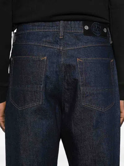 Stone Island Jeans In Blue