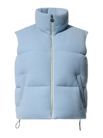 Perfect Moment Rich Blue Padded Down Trekking Vest